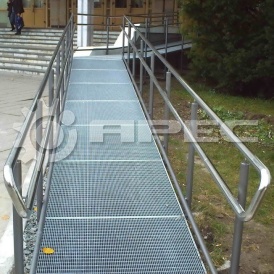 Металлические пандусы для колясок - 10