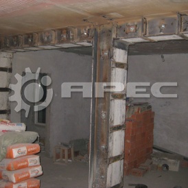 Усиление в бетонной стене - 12