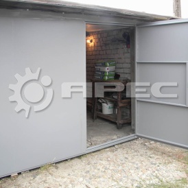 Гаражные распашные ворота - 7