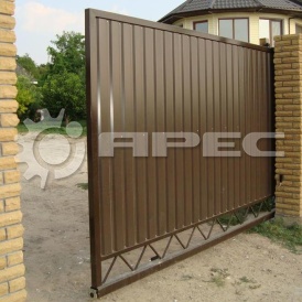 Металлические ворота - 4